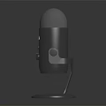 Modern Microphone Mike Amplifier 3d model