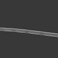Intricate Decorative Sword With Golden Spiral Patterns And Red Sheath