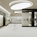Modern Elegant Clothing Store Interior Design With Soft Ambient Lighting And Neat Apparel Displays
