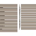 European-style skirting line 3d model