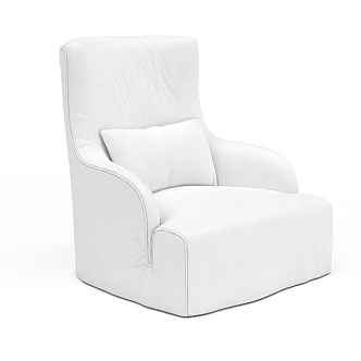 Single sofa 3d model