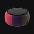 Red Velvet Bean Bag Chair Comfortable Cozy Design For Living Room Use
