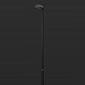 Sleek Modern Black Outdoor Light Pole Ideal For Garden And Outdoor Decoration