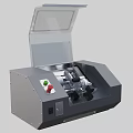 Lathe CNC equipment 3d model