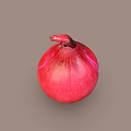 Fresh Red Onion With Vibrant Color And Firm Texture For Healthy Cooking