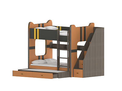 Modern Bed and Bed Children's Bed model