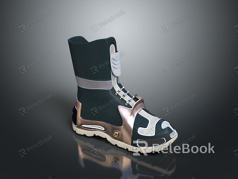 Sci-fi Shoes Sci-fi Items Shoes Roller Skates Punk Shoes model