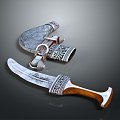 Dagger Sword Knife Bayonet Pickknife Magic Dagger Magic Knife Wooden Knives for Protection Outdoor Knife 3d model