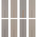 Modern Cabinet Doors With Various Color Tones And Stylish Handle Designs