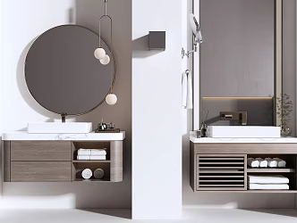 Modern sink 3d model