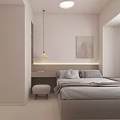 Modern Bright Cream Tone Living And Dining Room Interior With Comfortable Sofa And Elegant Vertical Blinds