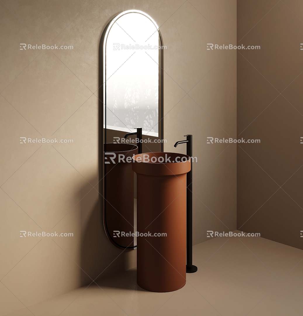 Wash basin 3d model