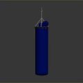 Blue Vertical Hanging Punching Bag For Fitness Training Equipment