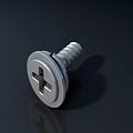 958 Screw, Hardware, Phillips Screw 3d model