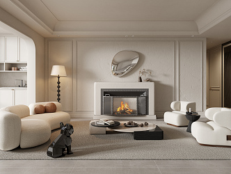 The Silent Living Room 3d model