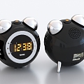 Alarm clock ornaments 3d model