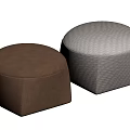 Shoe Changing Stool Ottoman Sofa Stool 3d model