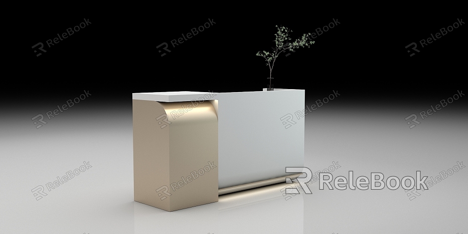 Reception Desk model