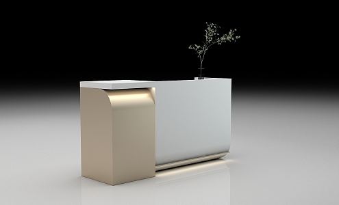 Reception Desk 3d model