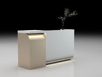 Reception Desk 3d model