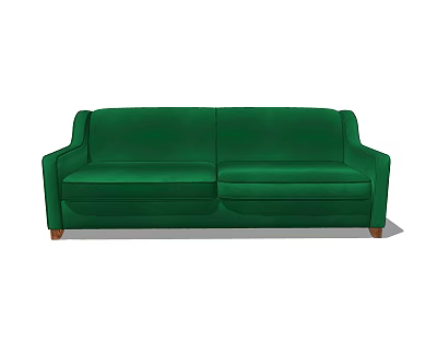 Modern double sofa 3d model Modern double sofa 3d model