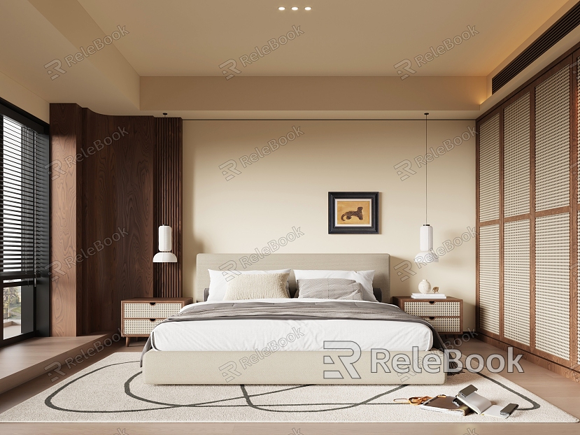 Middle Style Bedroom model