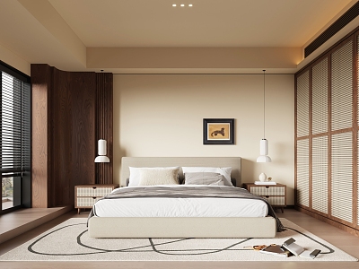 Middle Style Bedroom model