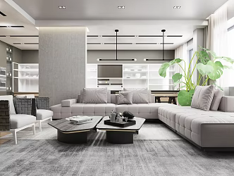 Living room 3d model