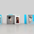 AI Photo Plot AI Photo Plot AI Photo Virtual Imaging AI Interactive Stereo Holography 3d model
