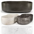 Luxury Modern Bathtub Designs With Dark Gray Cream White And Marble Finishes