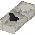 Modern Multiplayer Sofa 3d model