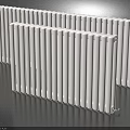 Modern White Radiators Stylish Interior Home Heating Essential Household Appliances