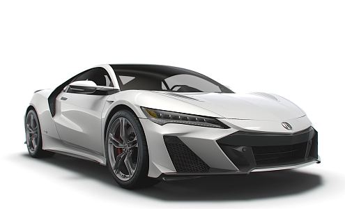 Hyundai sports car Acura Car 3d model