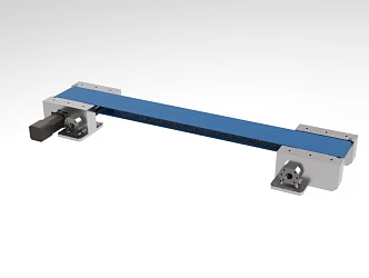 Automatic assembly line conveyor belt conveyor belt transmission equipment 1434 3d model