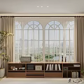 Curtains 3d model