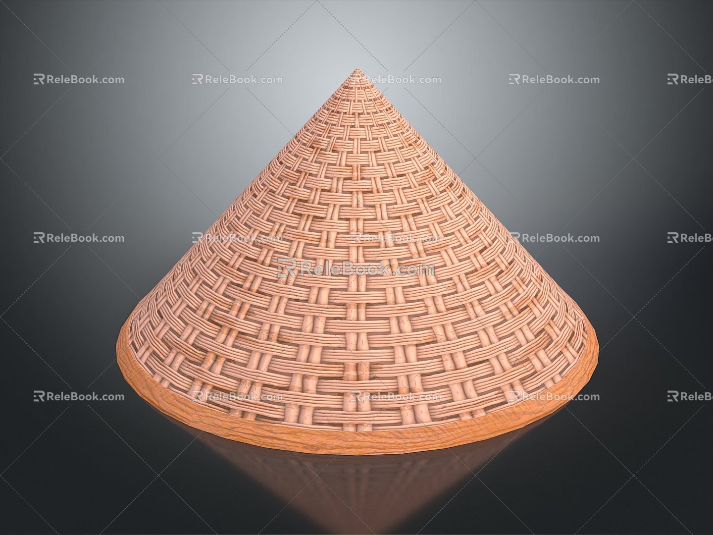 Hat Hat Hat Sunshade Hat Straw Hat Wear Supplies 3d model