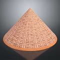 Eco Friendly Traditional Handmade Bamboo Woven Conical Cover for Daily Household Use