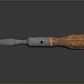 Durable Professional Hardware Tool Screwdriver with Metal Tip and Wooden Handle Manual Hand Tool for Repair