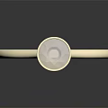 Elegant Gold Ring With Oval Pink Gemstone And Polished Band Design