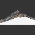 Geography, topography, mountain shape, ridge, ridge, valley, mountain range, canyon, geomorphology, mountain peak, mountain body 3d model