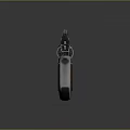 Futuristic Pistol with Metallic Body Wooden Grip and Detailed Structural Design Elements