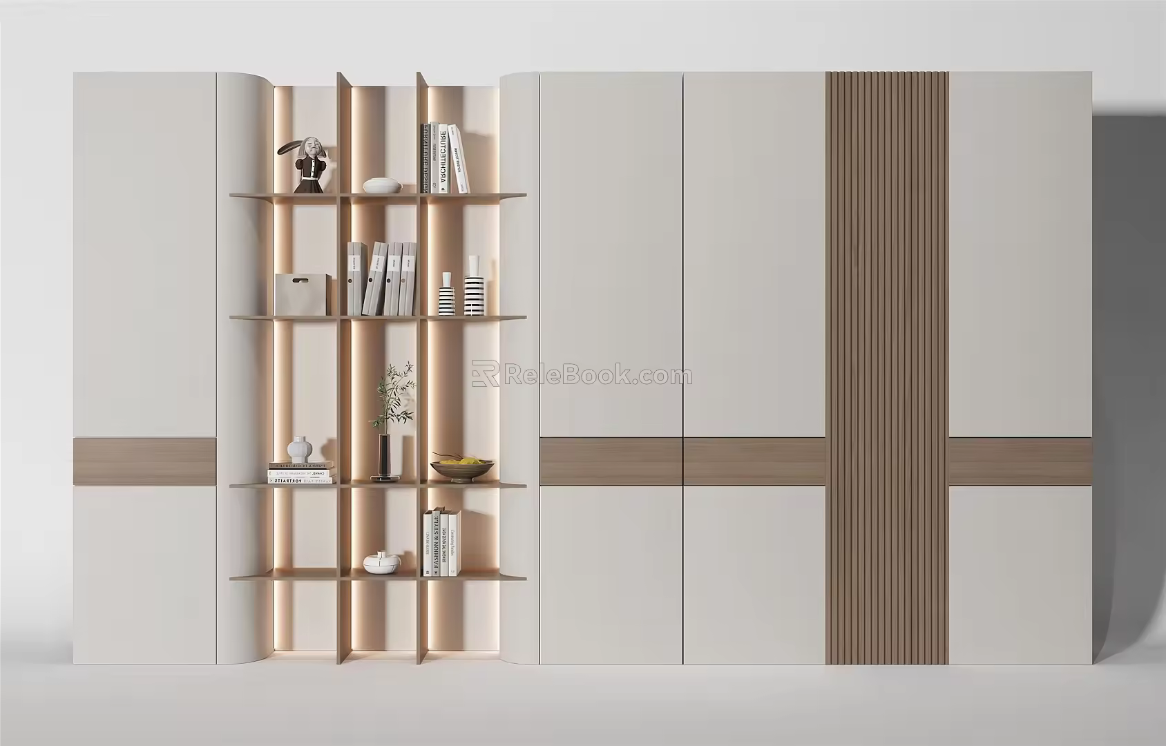 Modern Decorative Cabinet 3d model