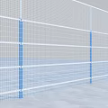 fence isolation net 3d model