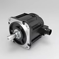 Industrial Motor With High Torque Efficient Operation And Robust Metal Construction 3d model