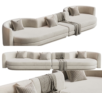 Eichholtz Multiplayer Sofa 3d model