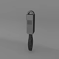 Rectangular Device With Top Loop And Black White Checkered Lanyard Design