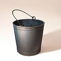 Essential Agricultural Equipment Metal Bucket With Sturdy Handle For Farming Operations