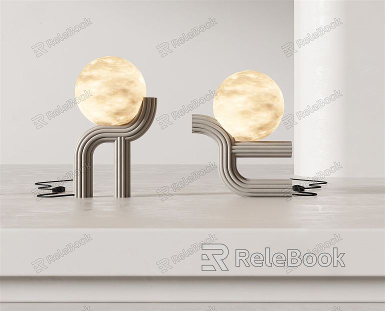 Modern Table Lamp Fashion Lunar Table Lamp model