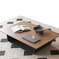 Middle Ancient Style Coffee Table 3d model
