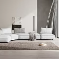 Modern Multiplayer Sofa 3d model